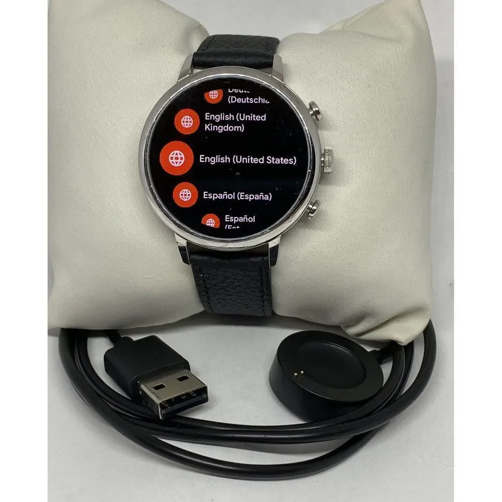Fossil Gen 4 Authentic Digital Dial Smart Watch Custom Band FTW6017 DC115